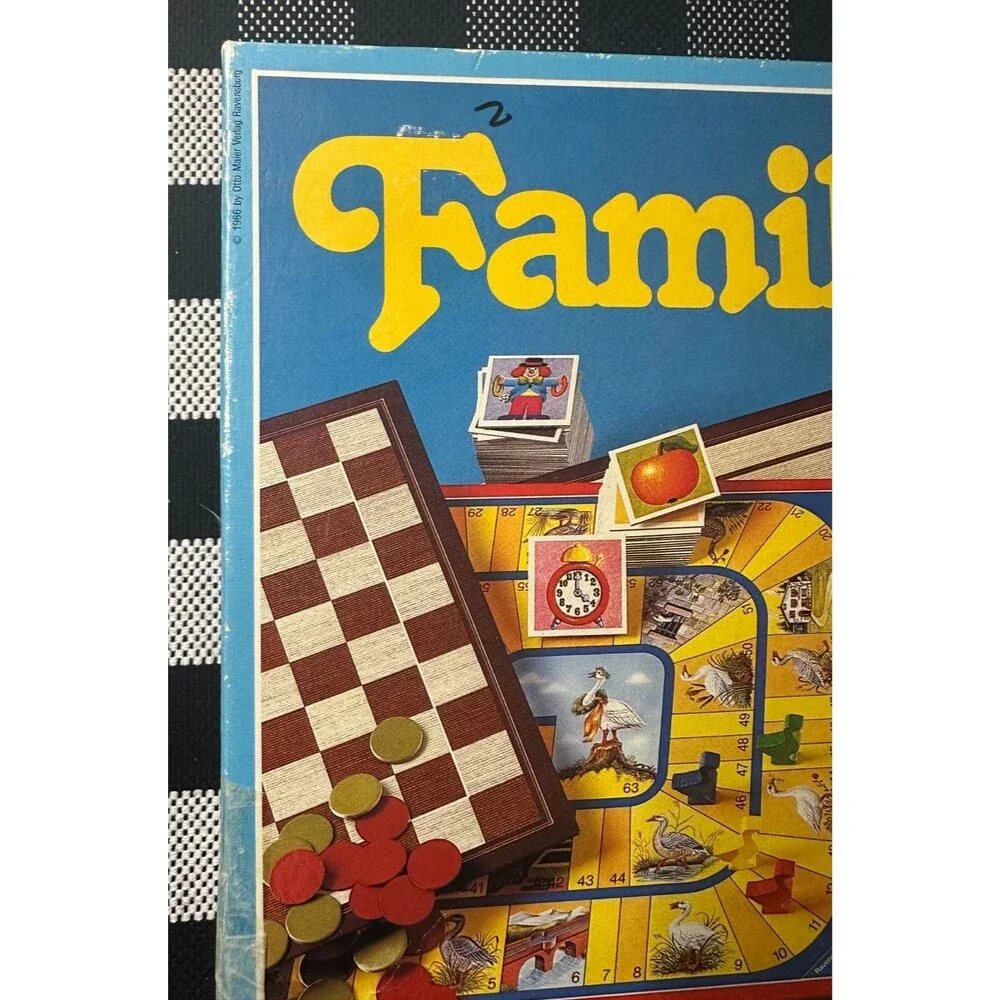 Ravensburger Familienspiele German Family‎ Classic Games Collection 1986 Vintage